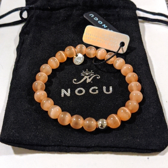 Nogu Pumpkin Cheshire Glass Bracelet - Picture 2 of 2